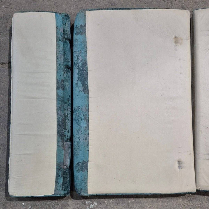 Used Dinette Cushion Set- 4 piece - 2 @ - 38" X 24" X 3.5" , 2 @ 38" X 12" X 3.5"