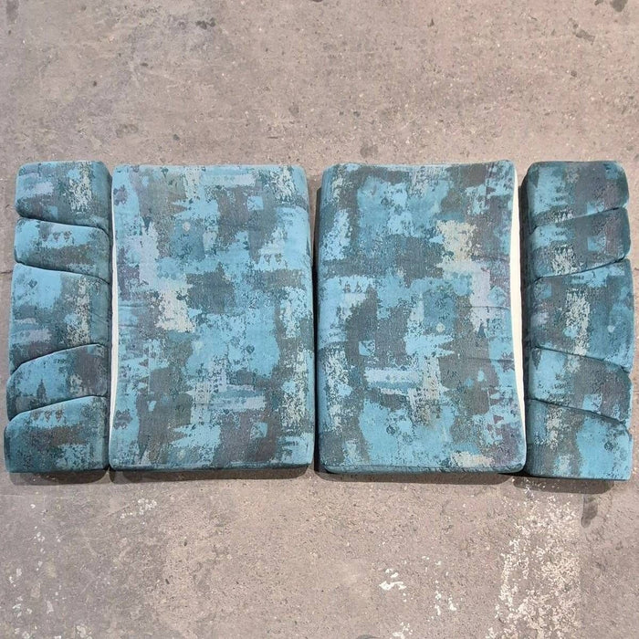 Used Dinette Cushion Set- 4 piece - 2 @ - 38" X 24" X 3.5" , 2 @ 38" X 12" X 3.5"