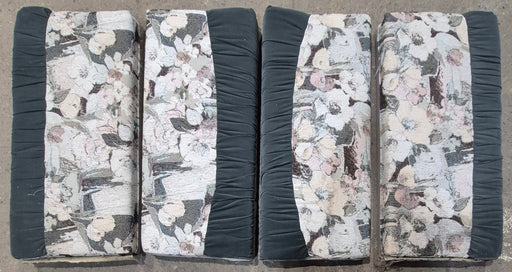 Used Dinette Cushion Set - 4 piece - 2 @ 39 1/2" X 19" X 4 1/2" D , 2 @ 39 1/2" X 17" X 4 1/2" D - Young Farts RV Parts