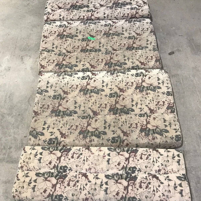 Used Dinette Cushion Set- 4 piece - 2 @ 40" x 25" x 4" , 2 @ 40 X 13 X 4