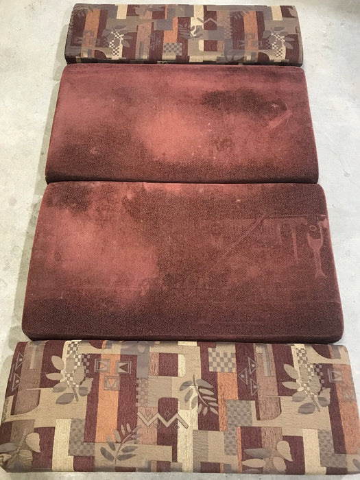 Used Dinette Cushion Set- 4 piece - 2 @ 41 1/2" x 24" x 4" D, 2 @ 41 1/2" x 14" x 4" D