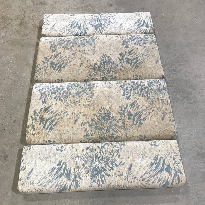 Used Dinette Cushion Set- 4 piece - 2 @ 44" x 20" x 4" D, 2 @ 44" x 13" x 4" D