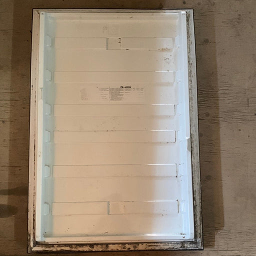 Used DOMETIC 2932563055 Refrigerator Door SVC Door Assembly, FF, R 6CF not great shape - Young Farts RV Parts