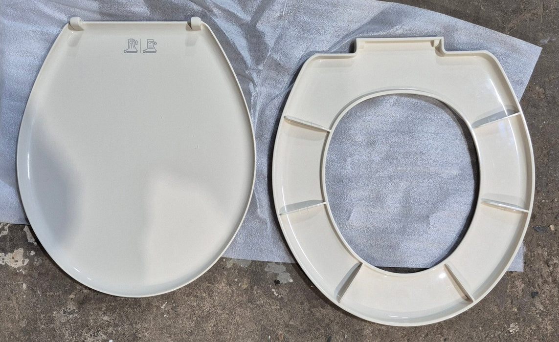 Used Dometic 300 Toilet Seat & Cover Replacement Off-White - 385311931
