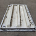 Used DOMETIC 3102277.021 - Yellowed Air Intake Side Refrigerator Vent- HAS FRAME - Young Farts RV Parts