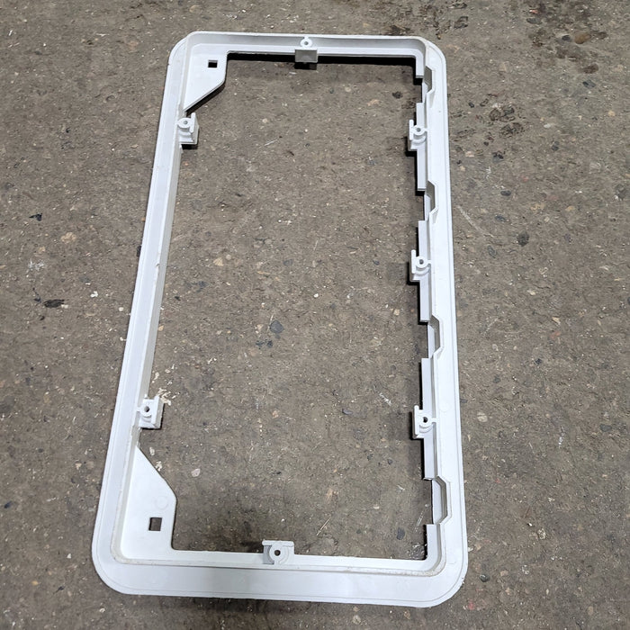 Used DOMETIC 3109492.003 - White FRAME for Upper Side Vent- FRAME ONLY