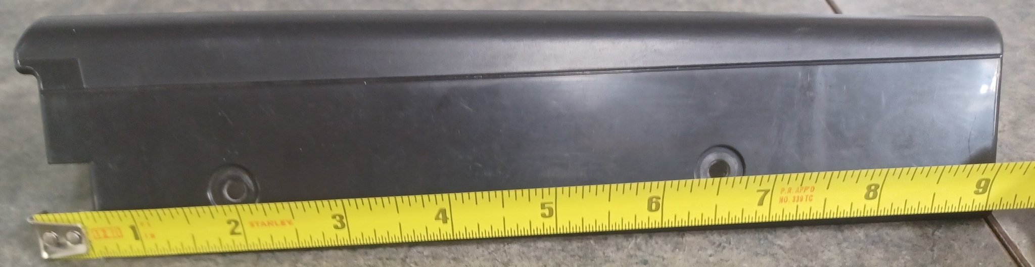 Used Dometic 3851159032 Black Replacement Door Handle Left Hand Side Freezer/ Right Hand Side Refrigerator