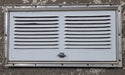 Used DOMETIC 617484 for RM183 - White Vent Door With Silver Trim - Young Farts RV Parts