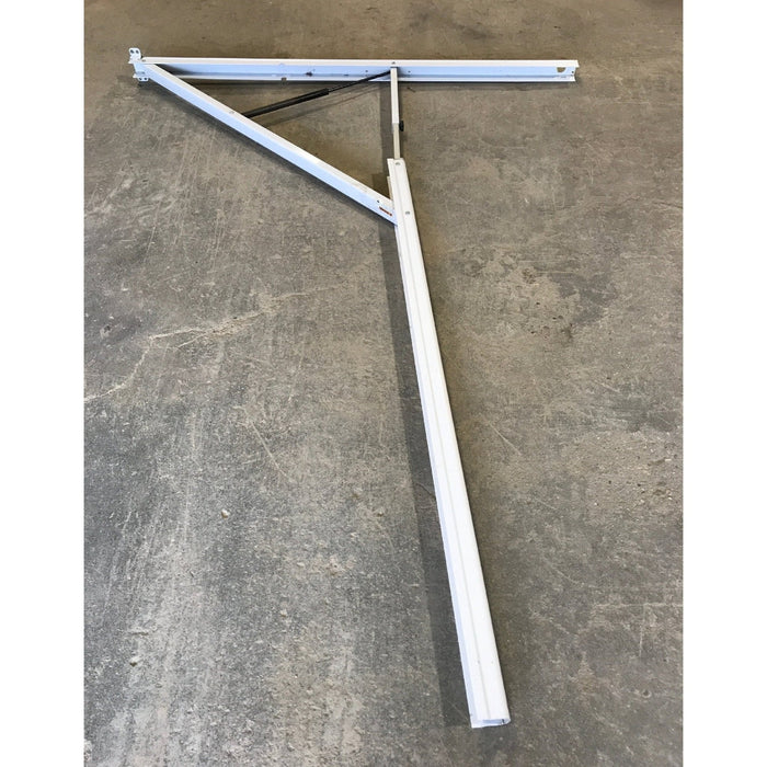 Used Dometic 9100 power awning arm basement model LH 62 1/4" with adjustable pitch arm