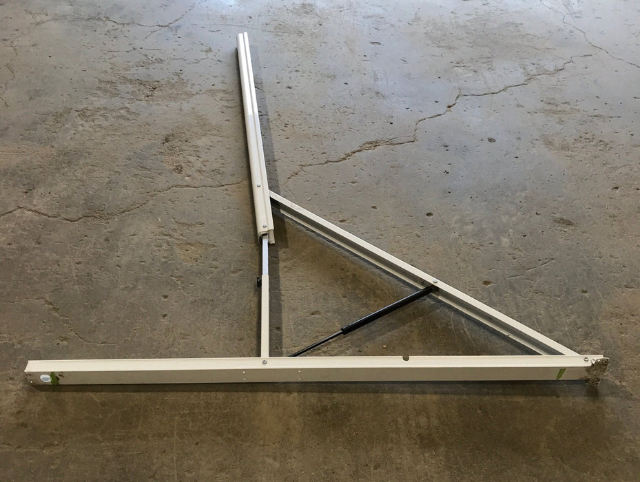Used Dometic 9100 power awning arm basement model LH 62 1/4" with adjustable pitch arm