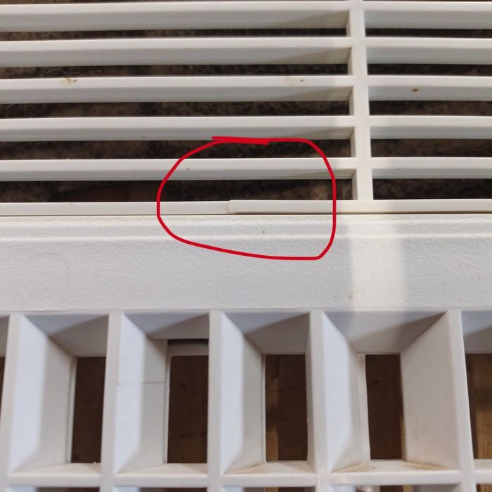 Used Dometic A/C Grill Assembly 3105935 - Young Farts RV Parts
