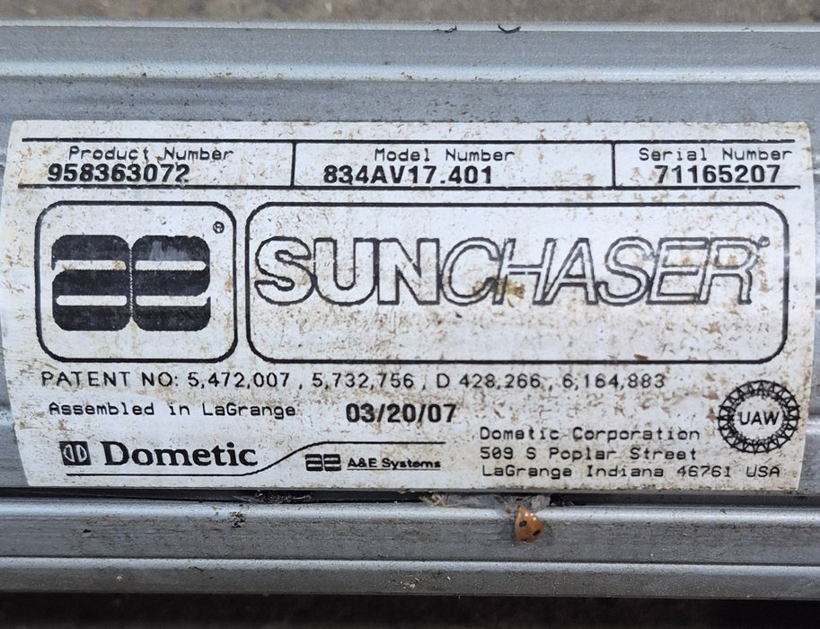 Used Dometic/ A&E Awning Roller Tube 17' - Young Farts RV Parts