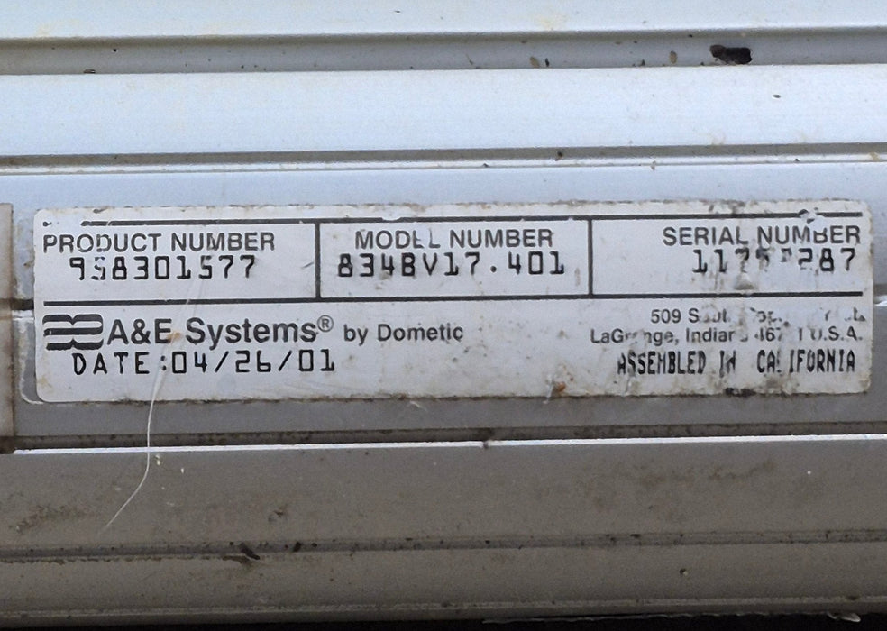 Used Dometic/ A&E Awning Roller Tube 17'