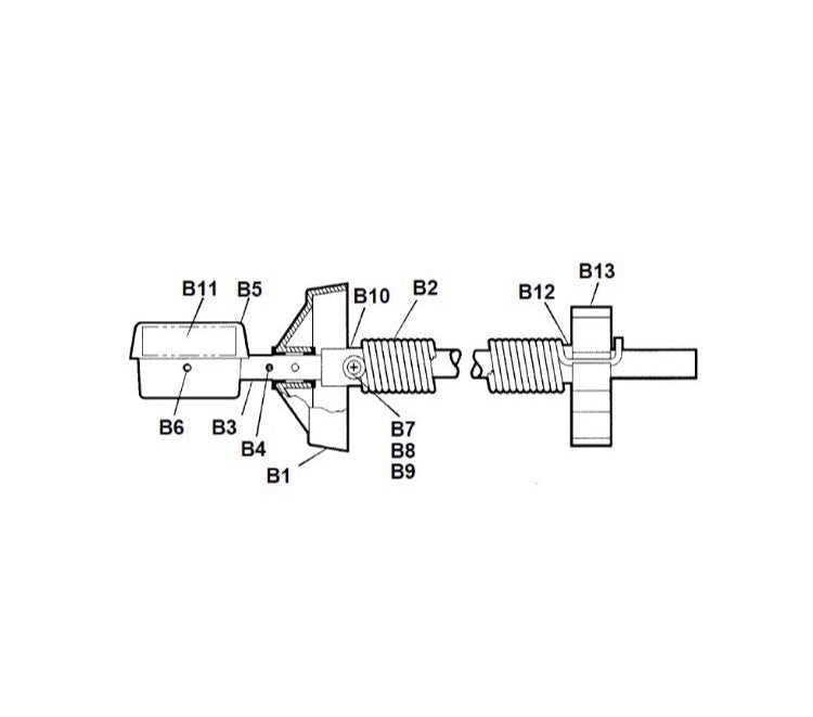 Used Dometic / A&E Awning Spring Torsion Assembly Left Hand 3108399.019 - Young Farts RV Parts