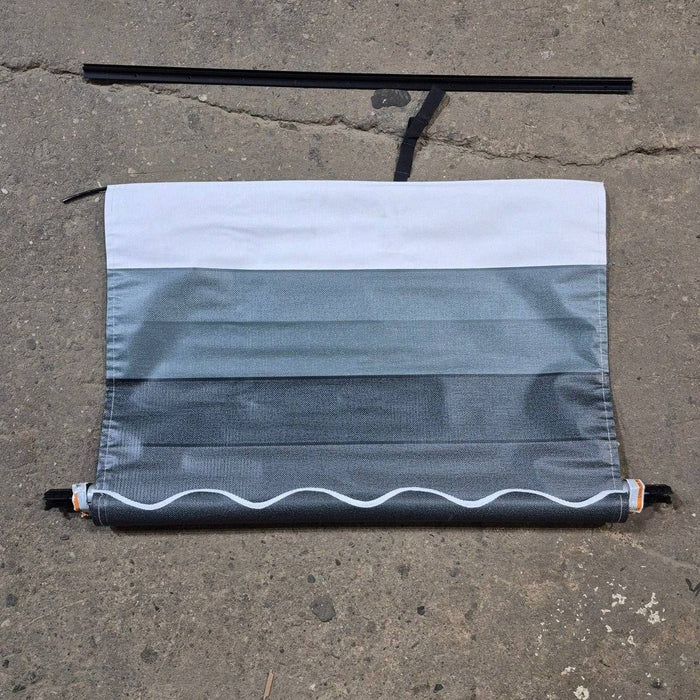Used Dometic/ A&E Deluxe Plus Window Awning, Black Hardware, 3' - 85074GN.042 - Young Farts RV Parts