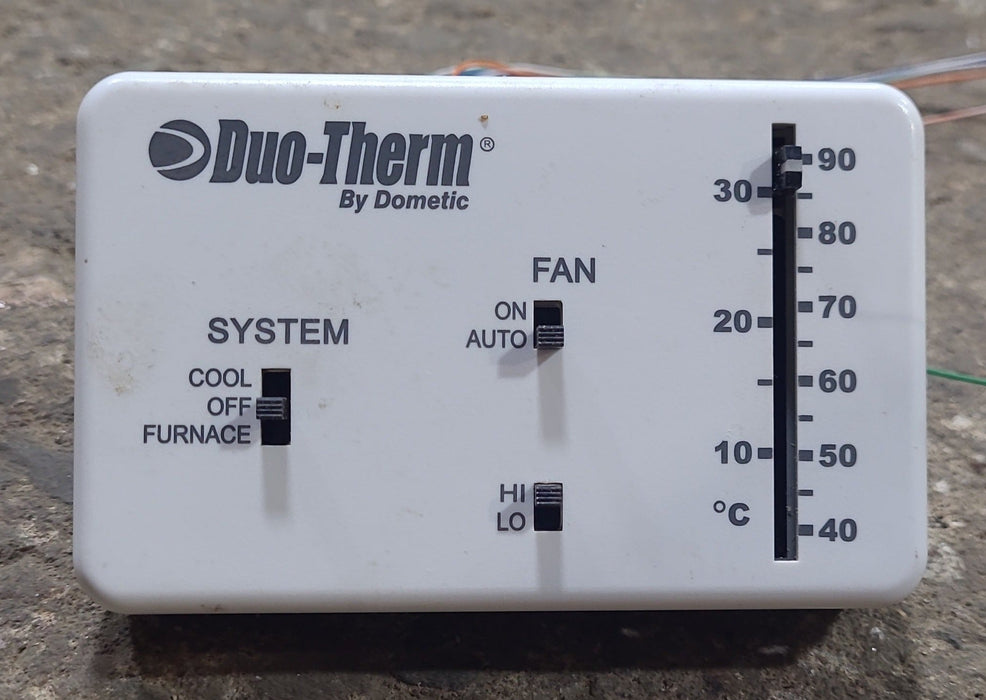 Used Dometic Analog Thermostat Cool/Furnace 3106995.032 - Young Farts RV Parts