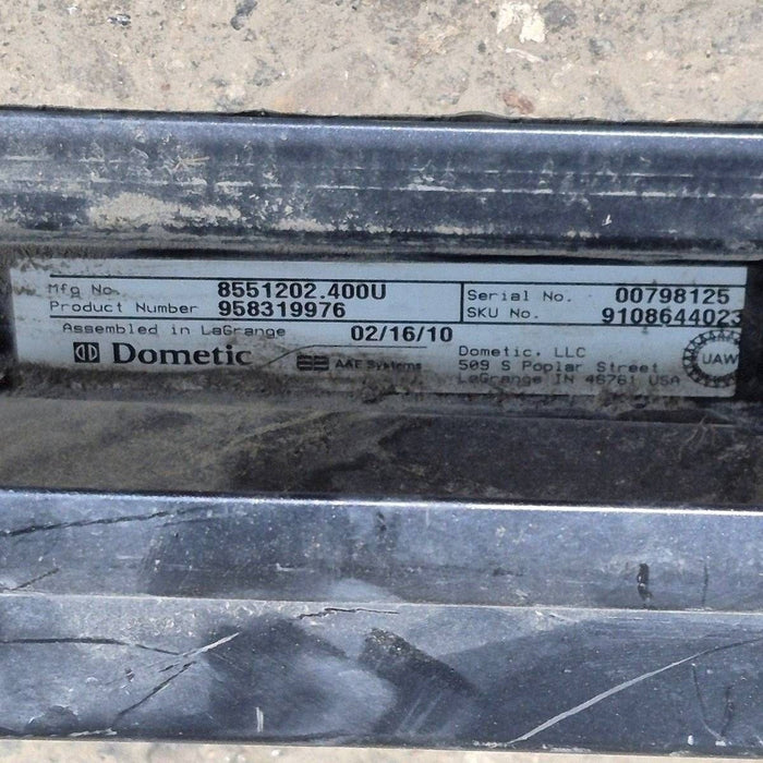 Used Dometic Awning Arm, Drive (Front) Powered, Black, 65 1/2" - WeatherPro  8551202.400U
