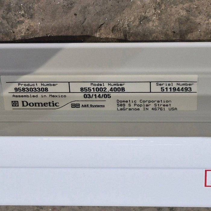 Used Dometic Awning Arm, Drive (Front) Powered, White, 65 1/2" - WeatherPro , 8551002.400B
