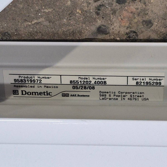 Used Dometic Awning Arm, Drive (Front) Powered, White, 65 1/2" - WeatherPro , 8551202.400B