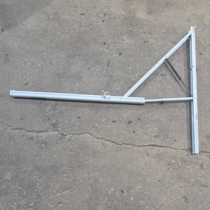 Used Dometic Awning Arm, Idler (Rear) Non-Powered, White, Basement, Adjustable Pitch, 62 1/4" - 3312487.030B