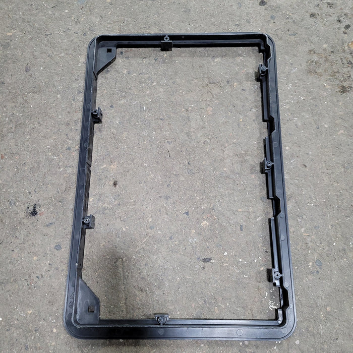 Used DOMETIC- Black FRAME for Upper Side Vent- FRAME ONLY