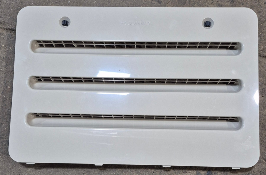 Used Dometic Champagne Air Intake Side Refrigerator Vent- NO FRAME