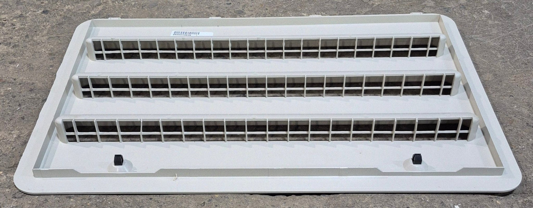Used Dometic Champagne Air Intake Side Refrigerator Vent- NO FRAME
