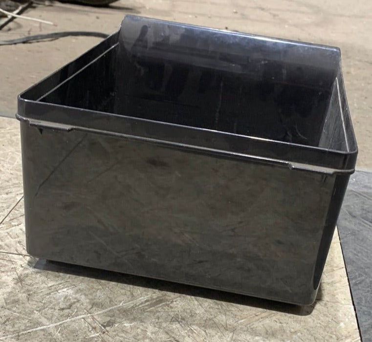 Used Dometic Crisper Bin (Brown) 2002726020 Old Style 9 3/8" x 11 5/8" D