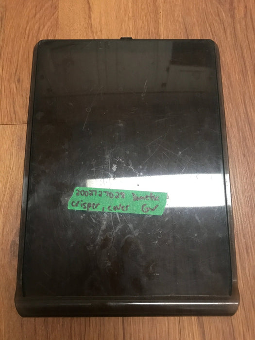 Used Dometic Crisper Bin Cover (Black) 2002727028