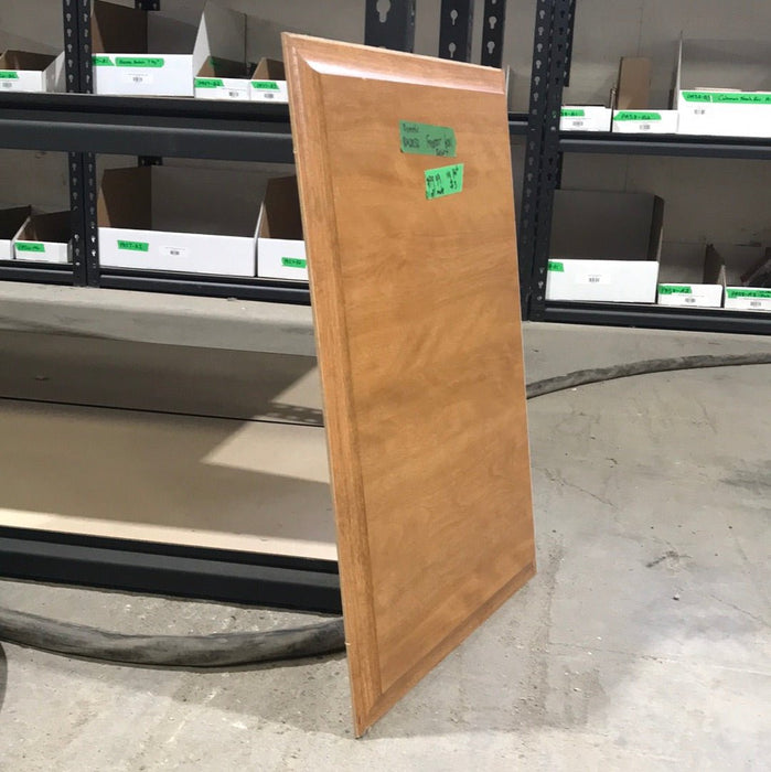 Used Dometic Freezer Door Custom Wooden Panel Insert - RM2852