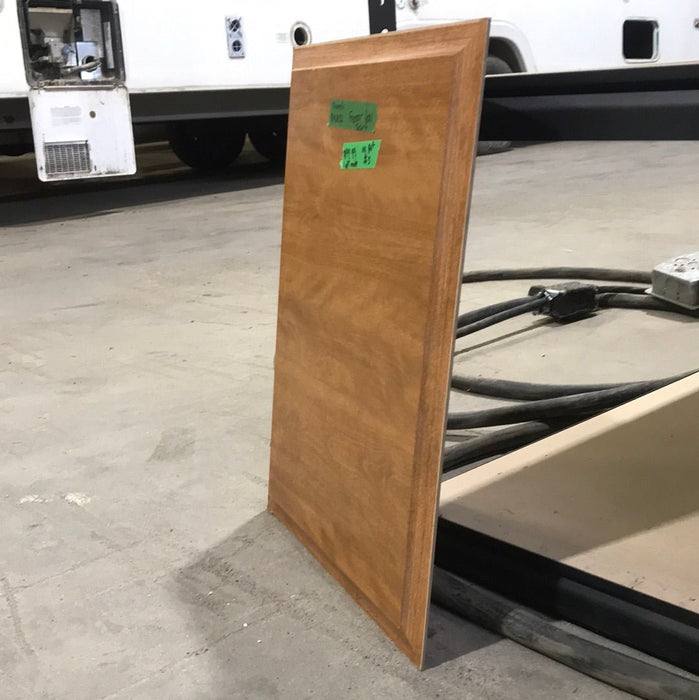 Used Dometic Freezer Door Custom Wooden Panel Insert - RM2852