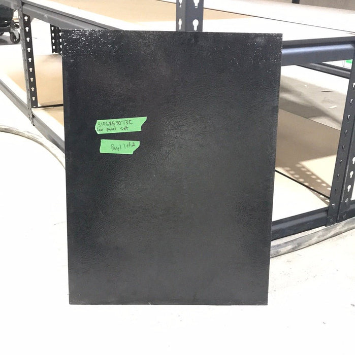 Used Dometic Freezer Door Panel Insert - Black - 3106863073C