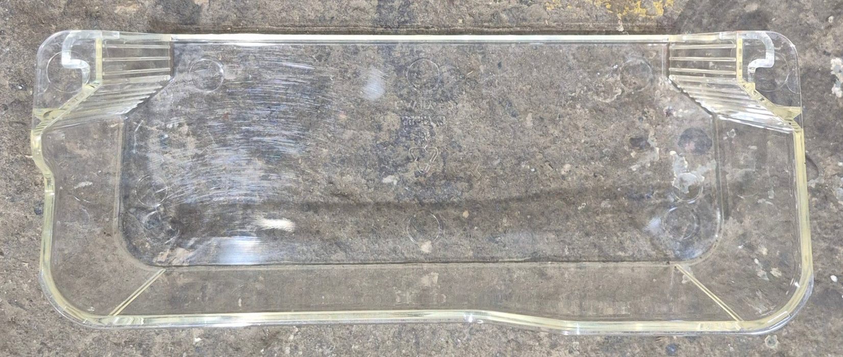 Used Dometic Freezer Door Shelf Bin Clear (3850973045)