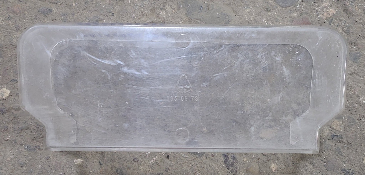 Used Dometic Freezer Door Shelf Bin Clear (3850973045)