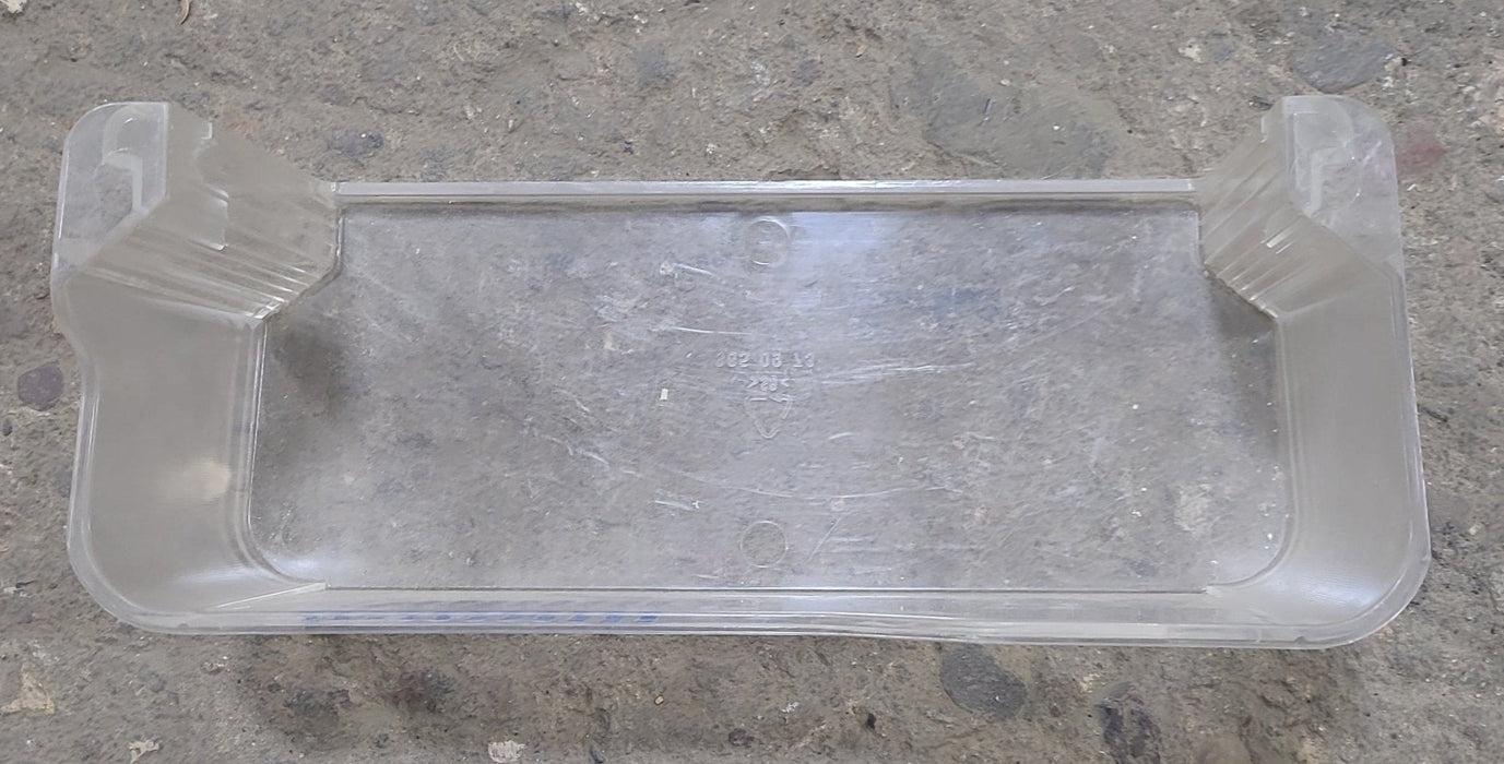 Used Dometic Freezer Door Shelf Bin Clear (3850973045)
