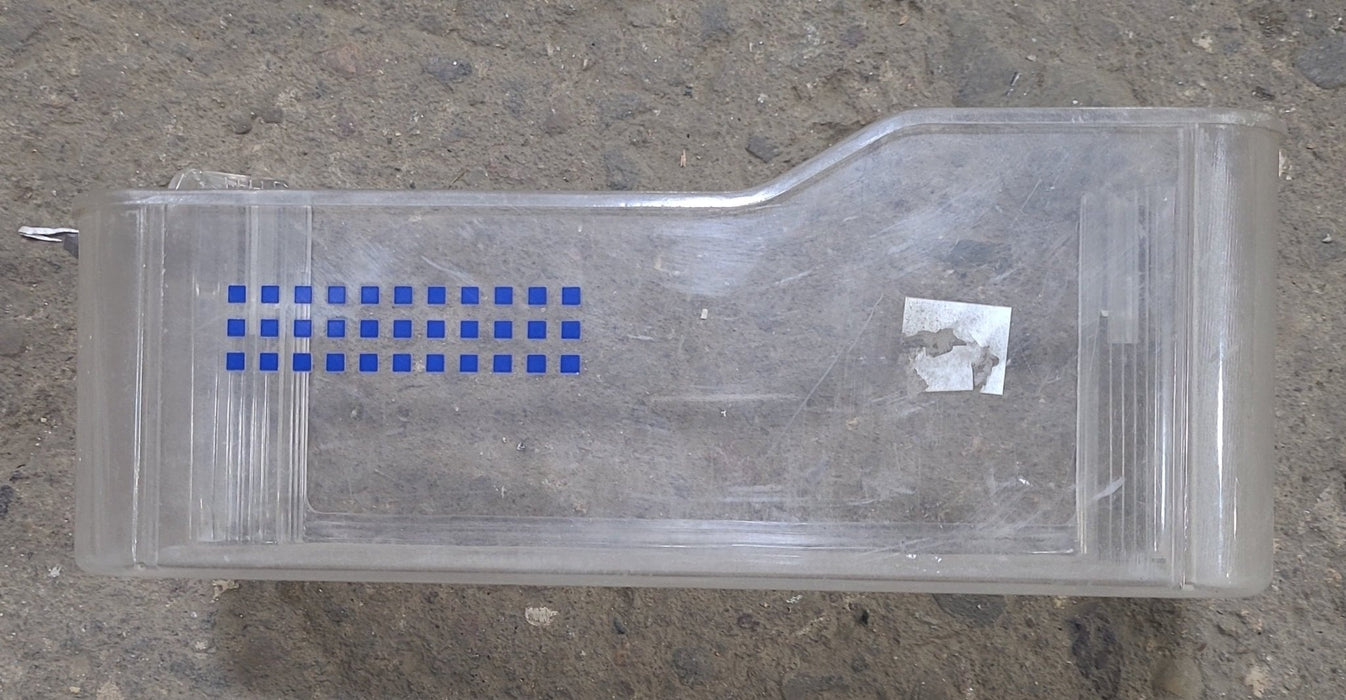 Used Dometic Freezer Door Shelf Bin Clear (3850973045)
