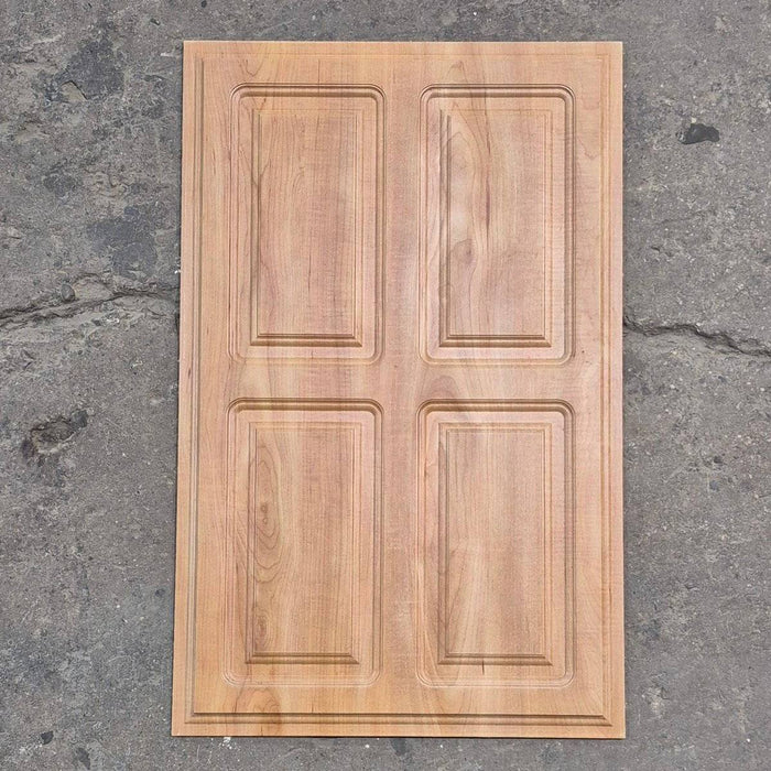 Used Dometic Fridge Lower Door Panel Insert, Wooden - LOWER ONLY