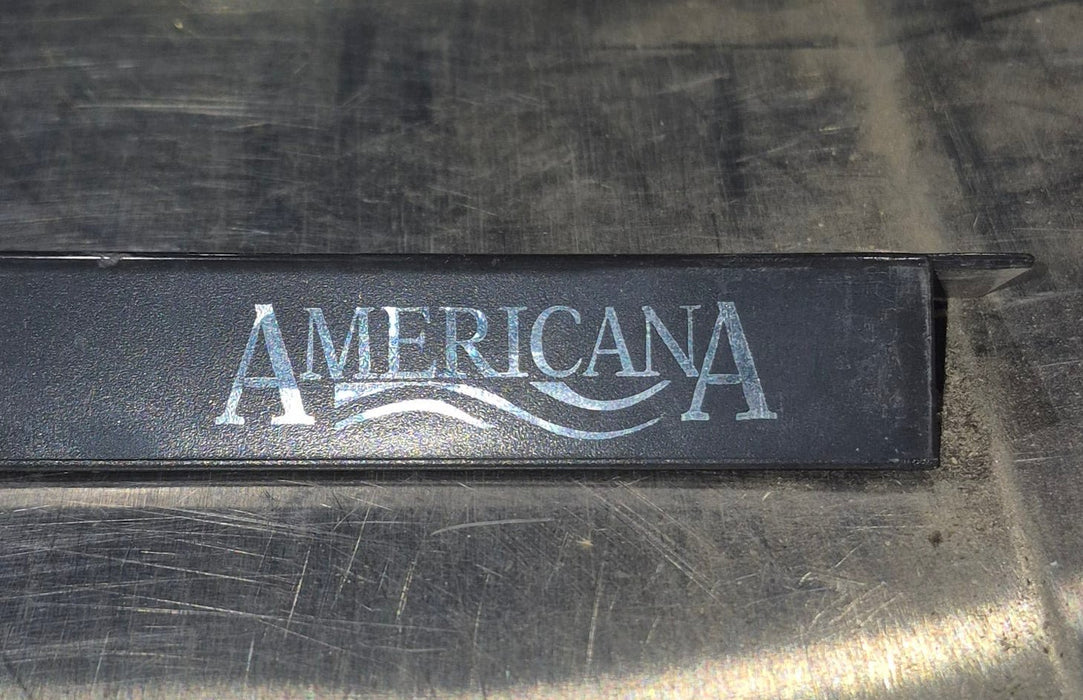 Used Dometic Fridge Retainer Trim, Black, Dometic/ Americana Branded - 293264201