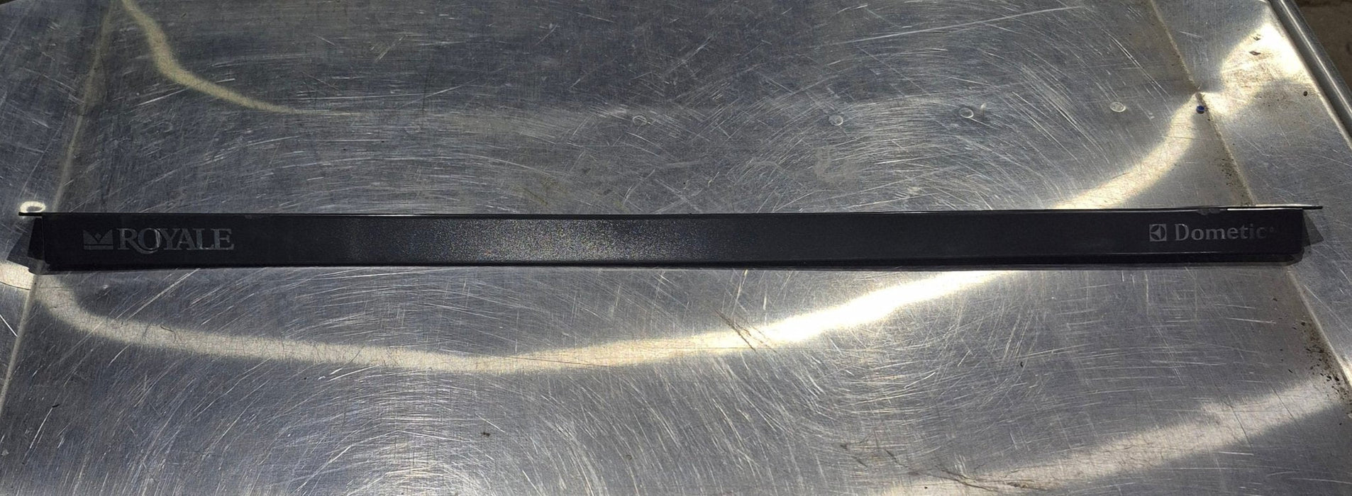 Used Dometic Fridge Retainer Trim, Black, Dometic/ Royale Branded - 293264201