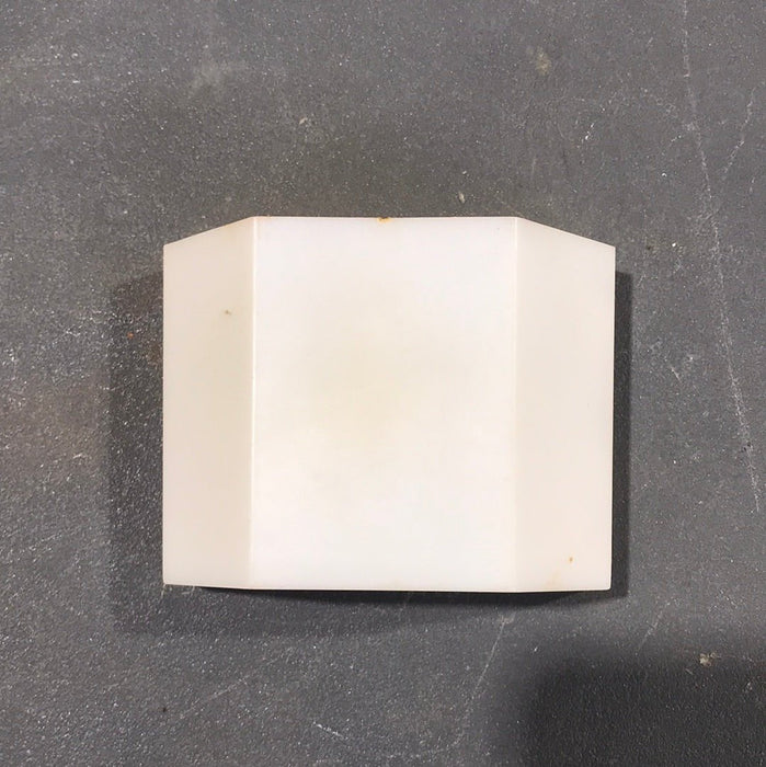 Used Dometic Interior Lamp Cover 2943157004 - Translucent white