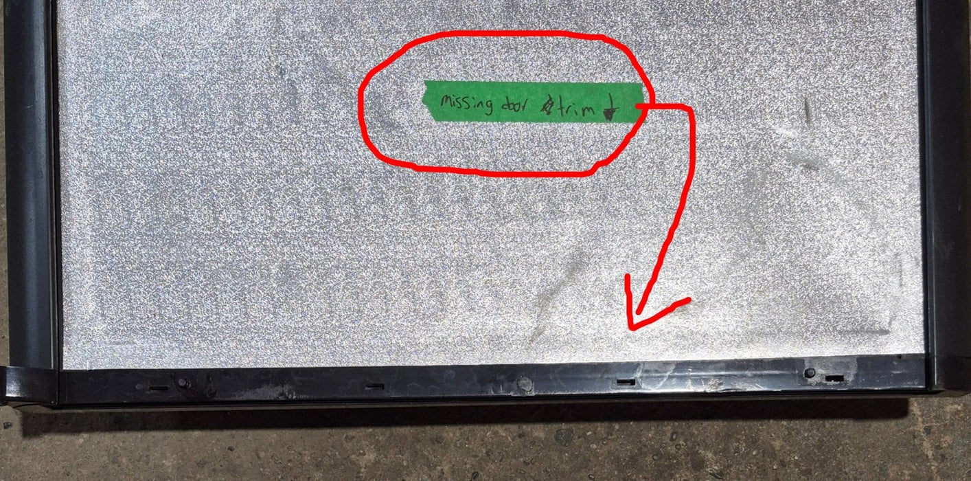 Used Dometic Left Hand Fridge Door- 2932563063