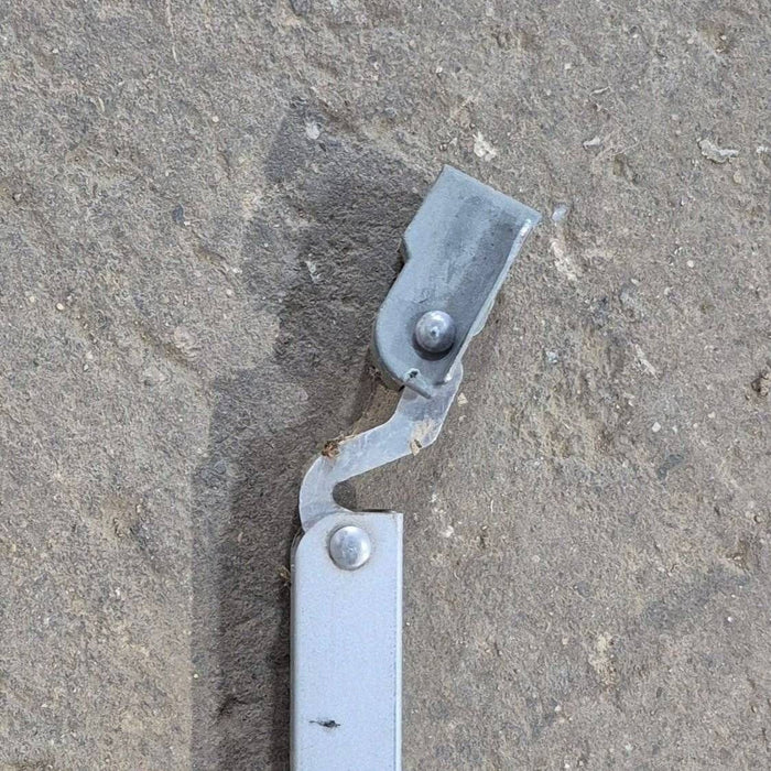 Used Dometic Lower Rafter Arm, Silver (Satin), 32 1/2" - 3309974.005S