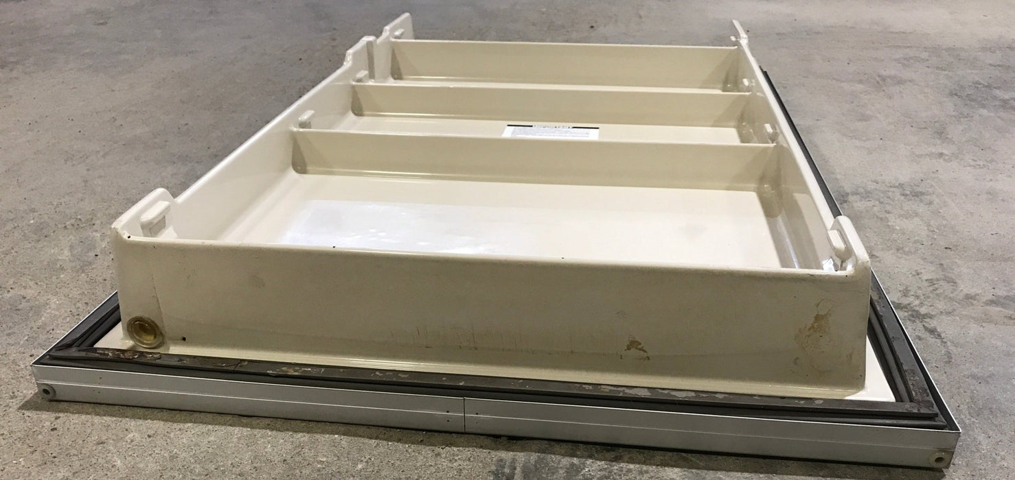 Used Dometic Refrigerator Door - 2930929142 - 24 3/8" W x 37" H