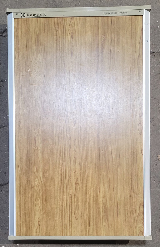 Used Dometic Refrigerator Door 2931175117 21 1/8" W x 32 7/8" H - Young Farts RV Parts