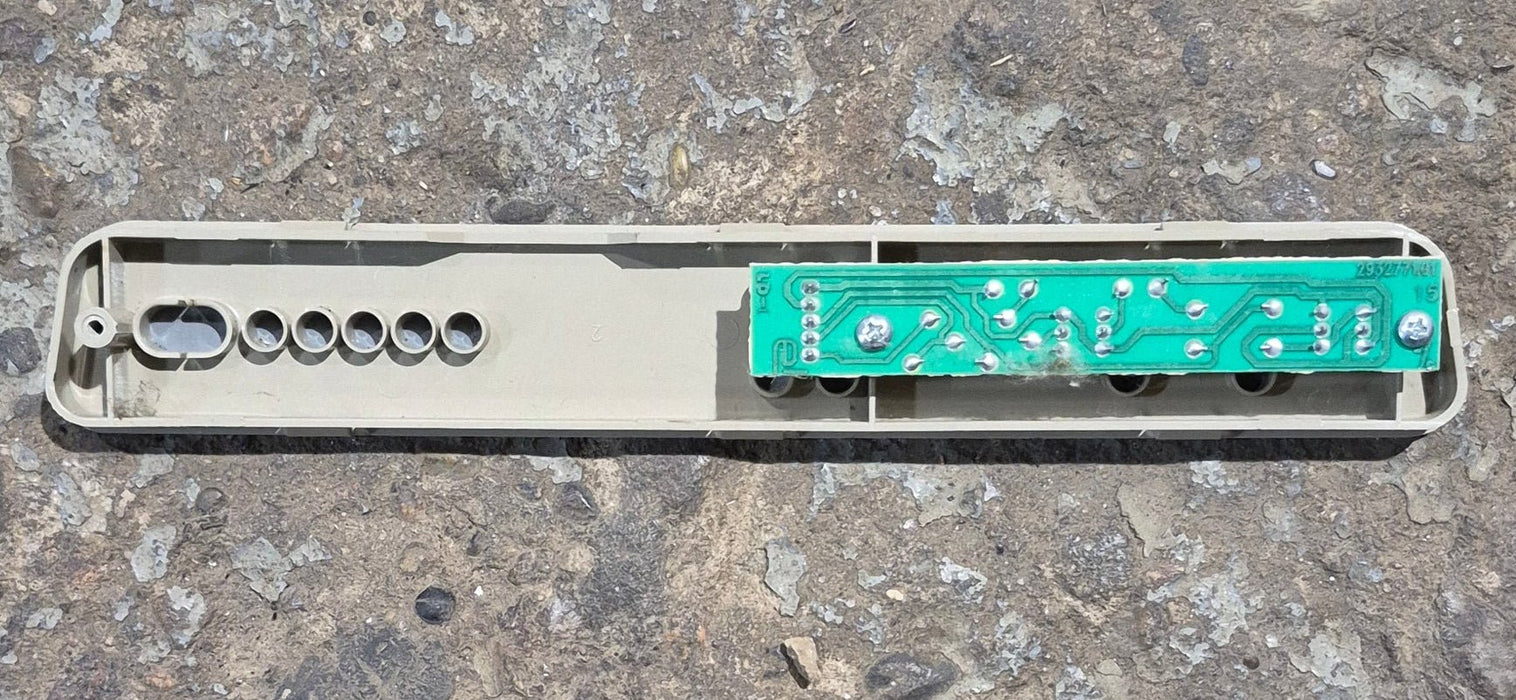 Used Dometic Refrigerator Eyebrow Control Board 2 Way - 2932771.01