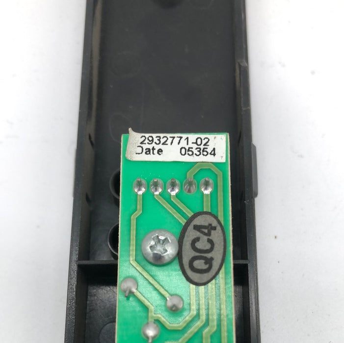 Used Dometic Refrigerator Eyebrow Control Board 2 Way 2932771.02