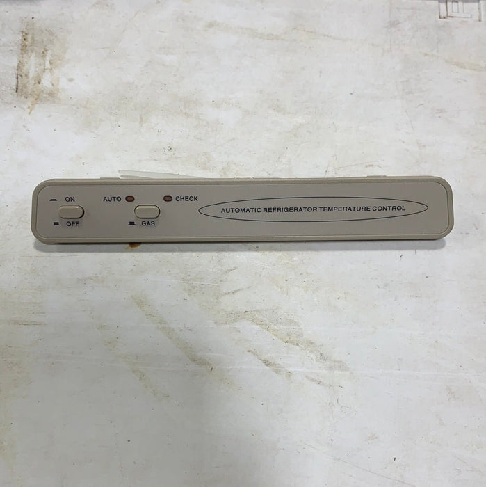 Used Dometic Refrigerator Eyebrow Control Board 2 Way 2932771.02 Beige