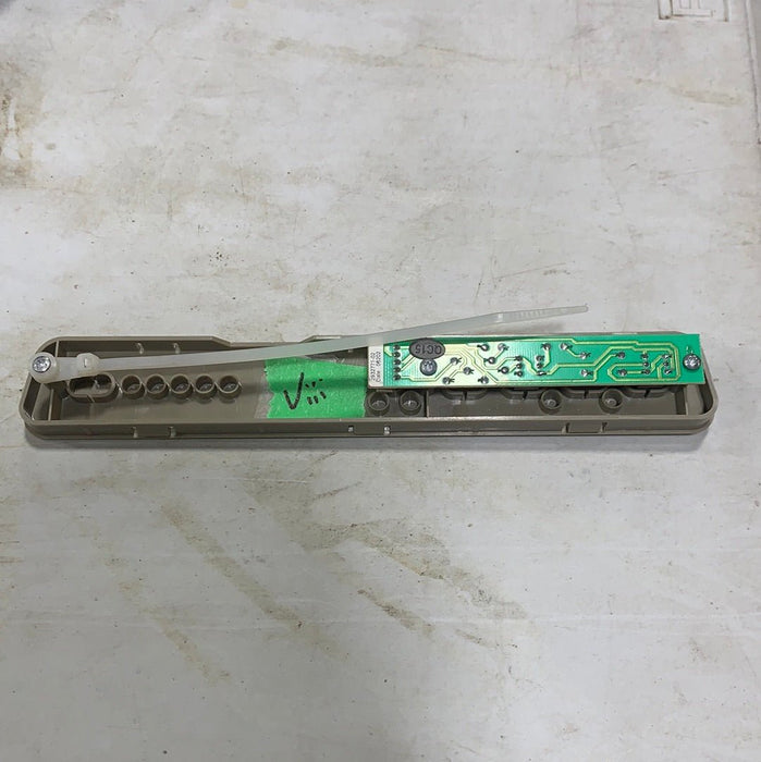Used Dometic Refrigerator Eyebrow Control Board 2 Way 2932771.02 Beige