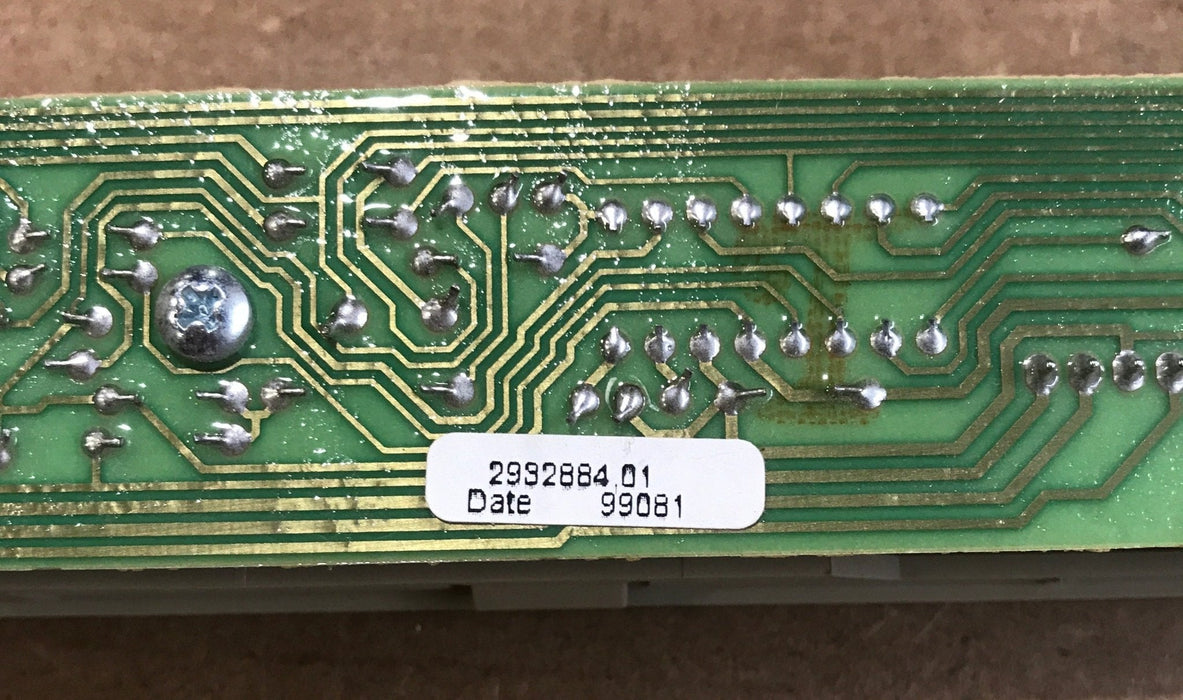 Used Dometic Refrigerator Eyebrow Control Board, 2 Way - 2932884014