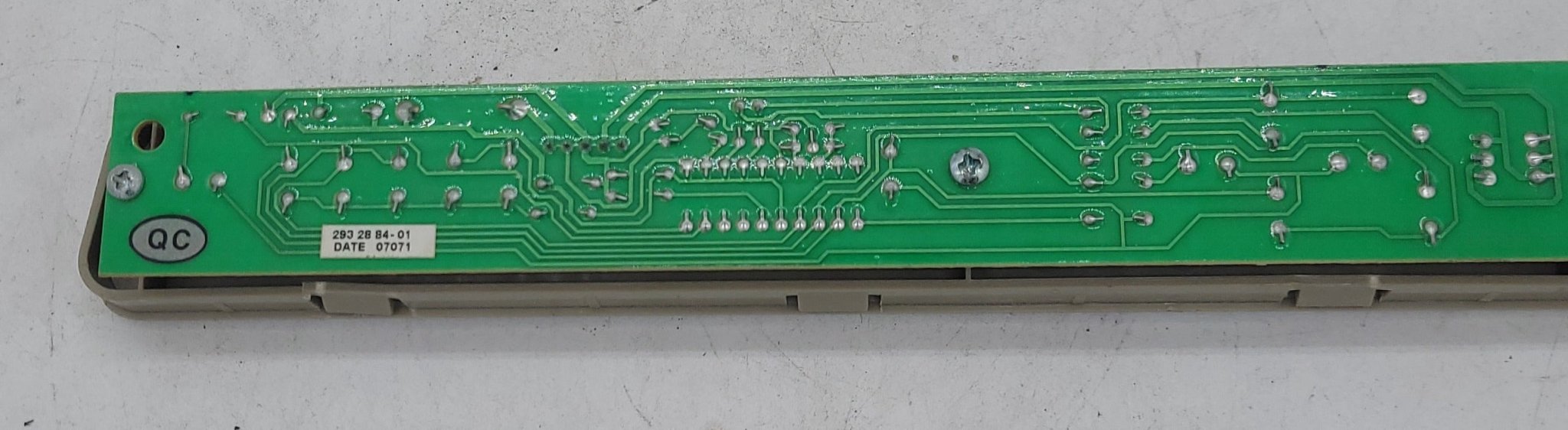 Used Dometic Refrigerator Eyebrow Control Board Adjustable, 2 Way - 2932884-01